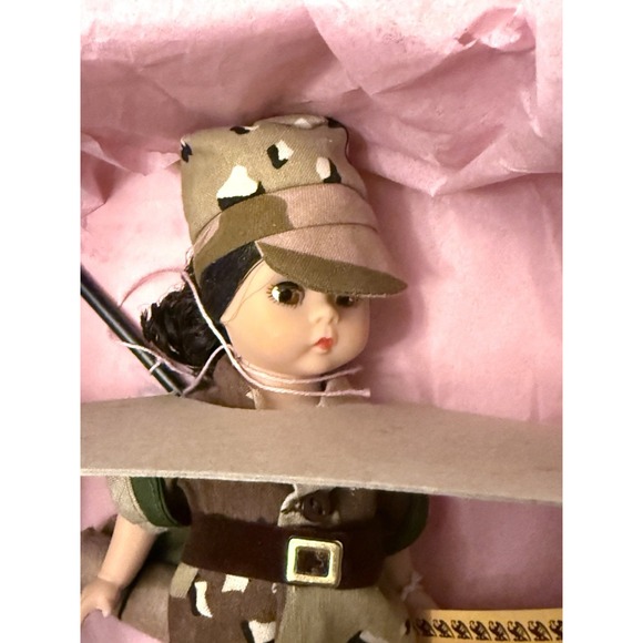 Vintage Madame Alexander 8" Welcome Home Girl Doll # 91-1 / Military In Box - Picture 2 of 3